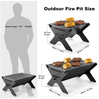 Fire pit size